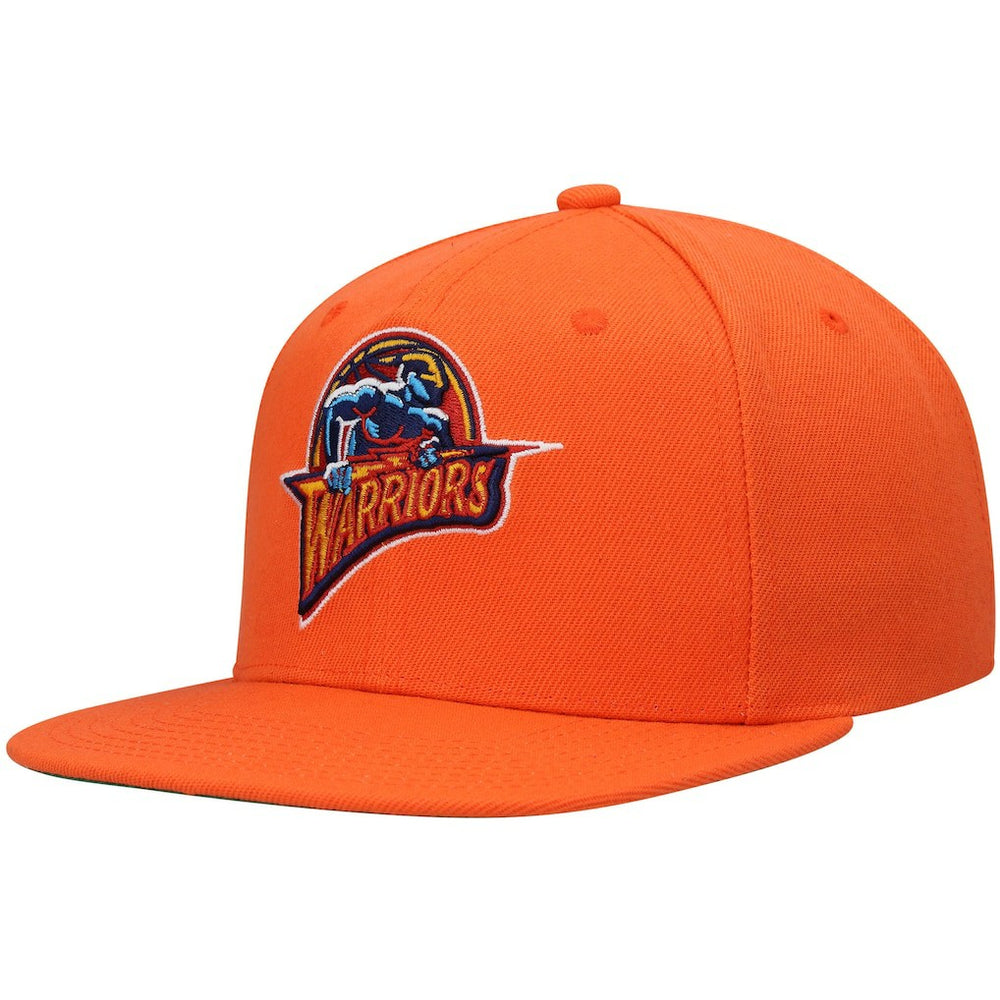 Orange Golden State Warriors Hardwood Classics Snapback Hat sale | NBA