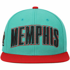 Teal Memphis Grizzlies Hardwood Classics Snapback Hat | NBA