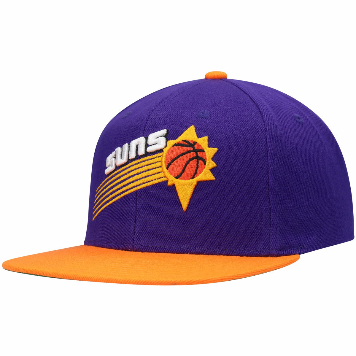 Purple/Orange Phoenix Suns Hardwood Classics Snapback Hat | NBA