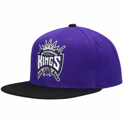 Purple/Black Sacramento Kings Hardwood Classics Snapback Hat | NBA
