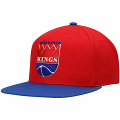 Red/Royal Sacramento Kings Hardwood Classics Snapback Hat | NBA