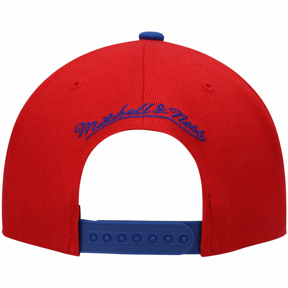 Red/Royal Sacramento Kings Hardwood Classics Snapback Hat | NBA