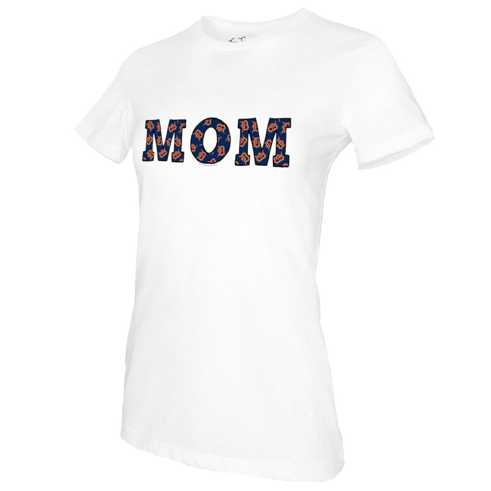 Detroit Tigers Tiny Turnip Women's Mom T-Shirt - MLB T-shirts