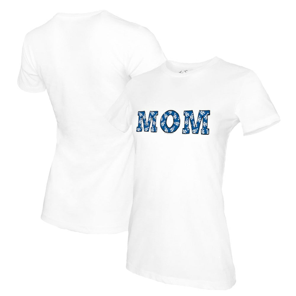 Los Angeles Dodgers Tiny Turnip Women's Mom T-Shirt - MLB T-shirts