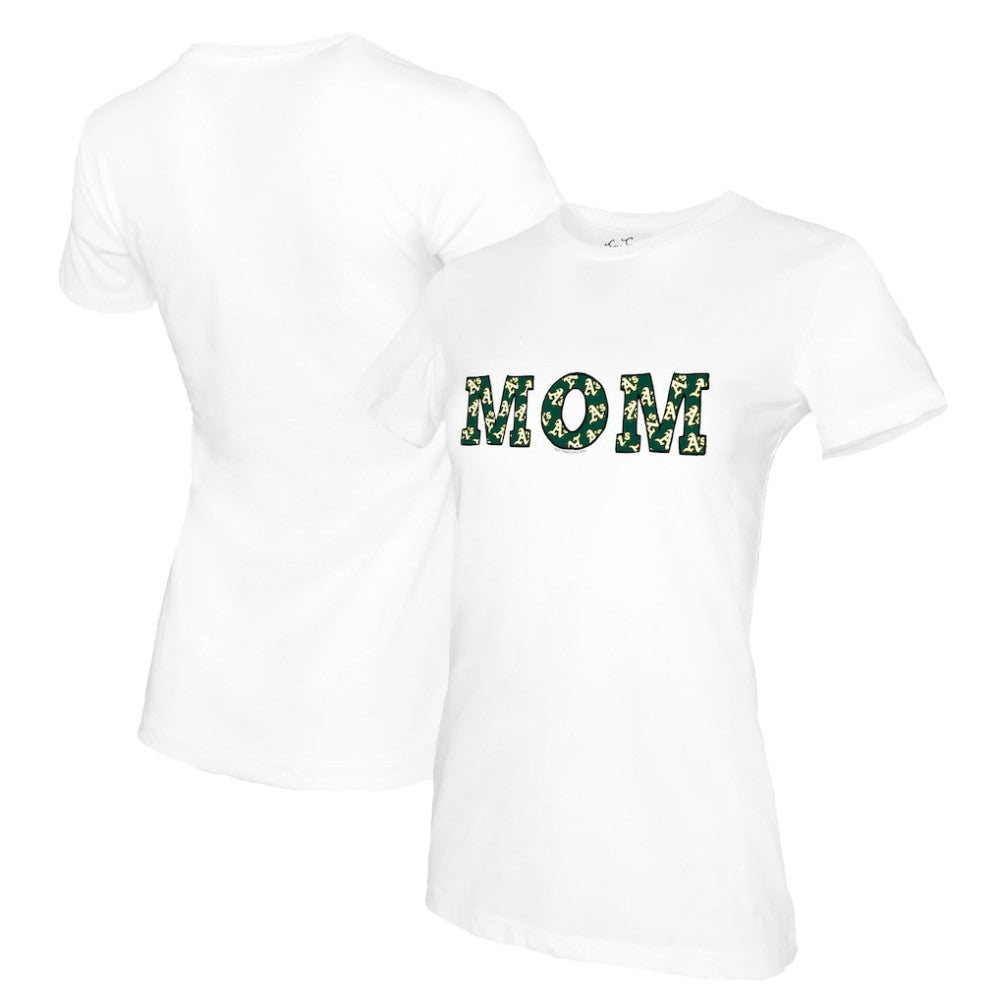 Athletics Tiny Turnip Women's Mom T-Shirt - MLB T-shirts