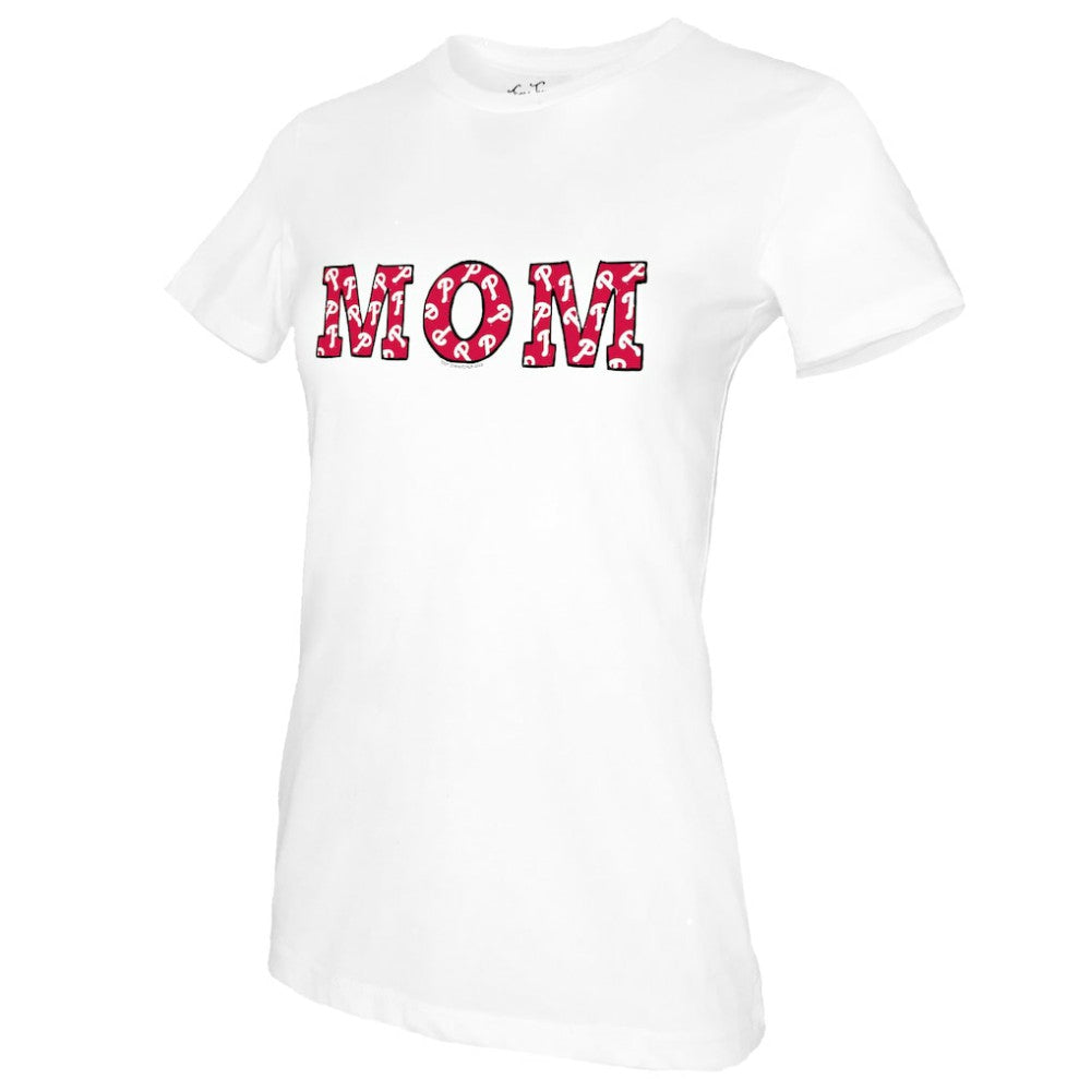 Philadelphia Phillies Tiny Turnip Women's Mom T-Shirt - MLB T-shirts