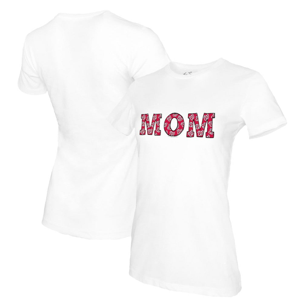 Washington Nationals Tiny Turnip Women's Mom T-Shirt - MLB T-shirts