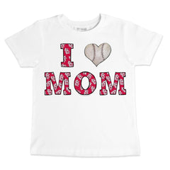 St. Louis Cardinals Tiny Turnip Youth Heart Mom T-Shirt - MLB T-shirts