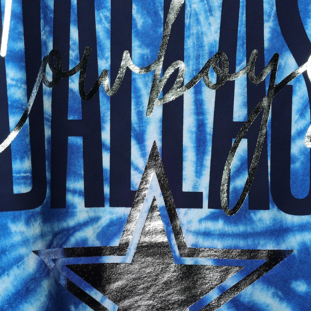Dallas Cowboys Lauren James Women's Tie-Dye Jersey Boxy Tank Top | NFL Sale