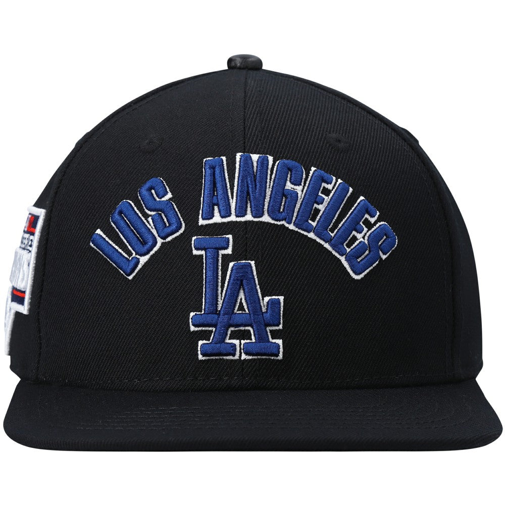 Los Angeles Dodgers Pro Standard Stacked Logo Snapback Hat - MLB Hats