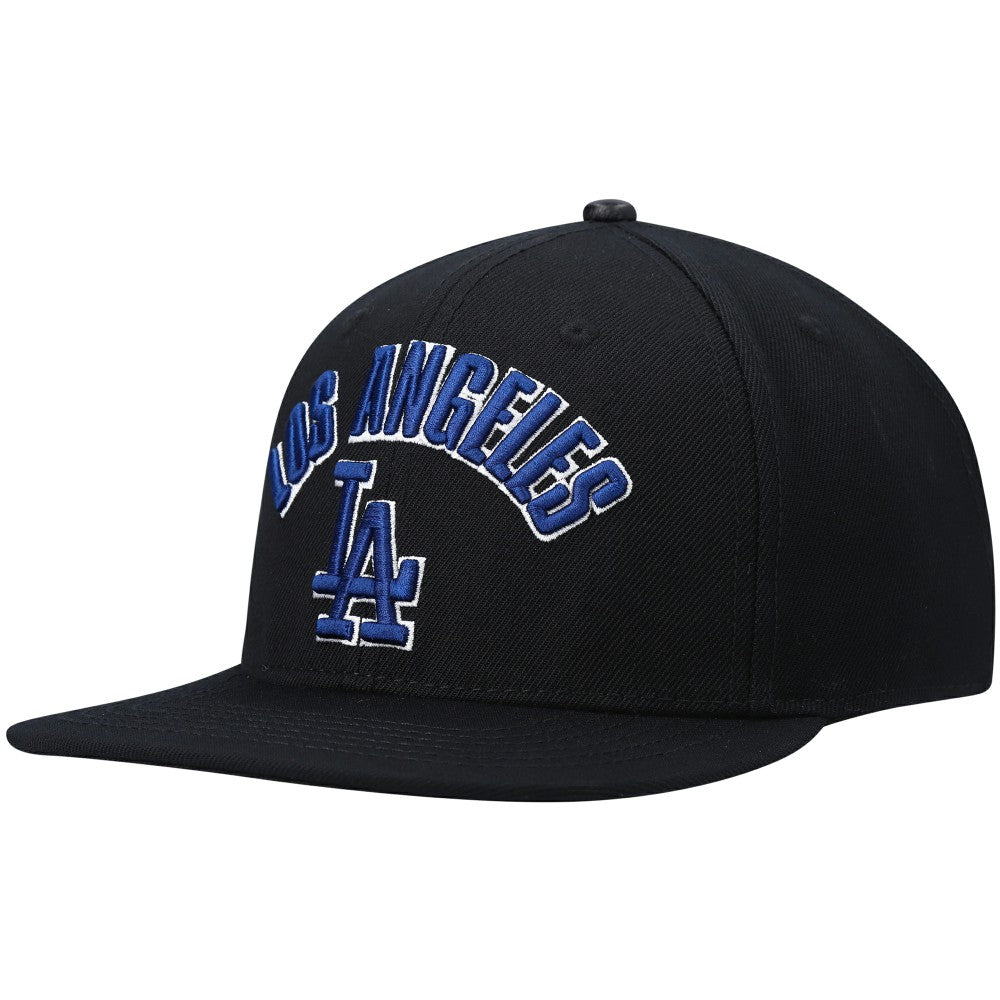 Los Angeles Dodgers Pro Standard Stacked Logo Snapback Hat - MLB Hats