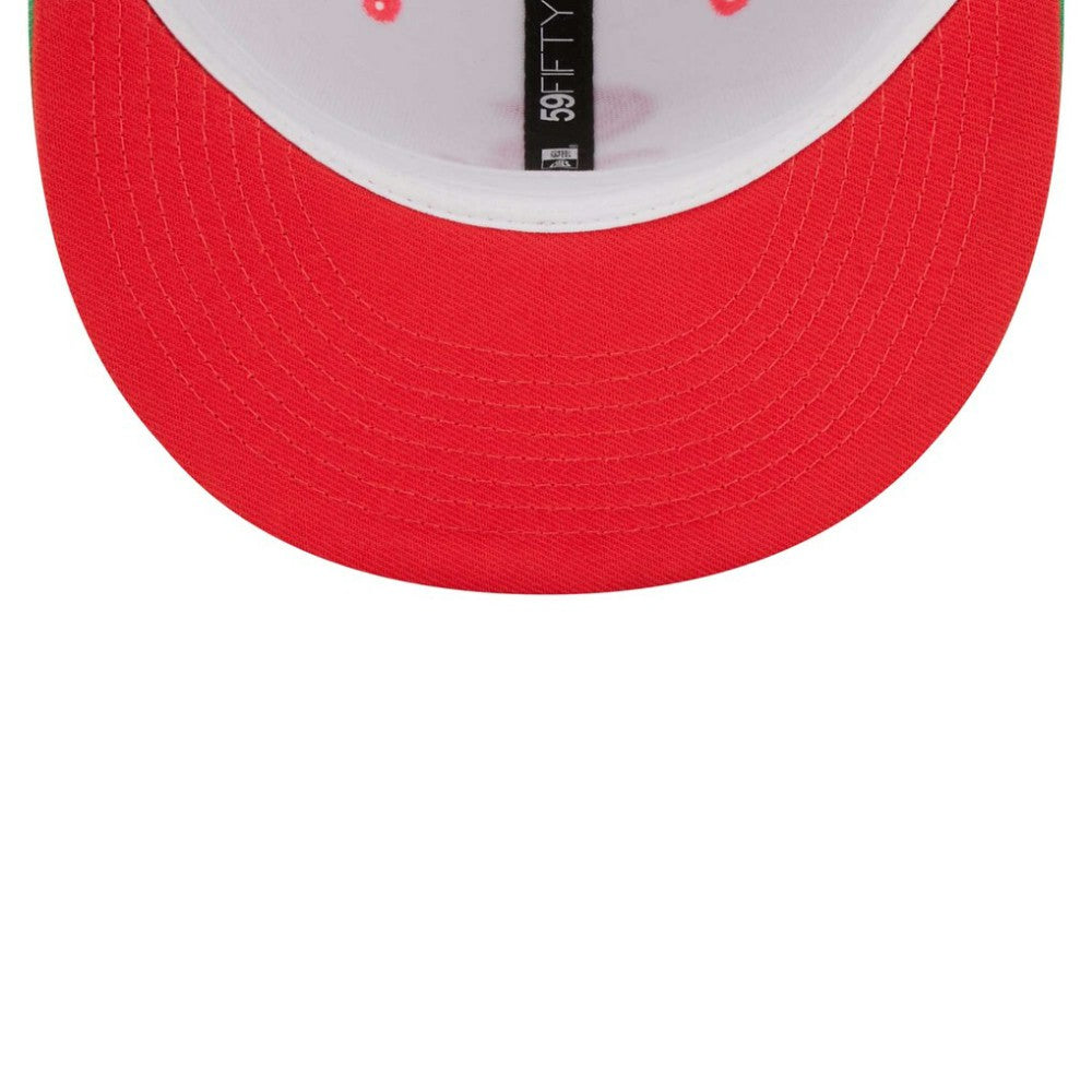 Chicago White Sox New Era Inaugural Season at Comiskey Park Watermelon Lolli 59FIFTY Fitted Hat - MLB Hats