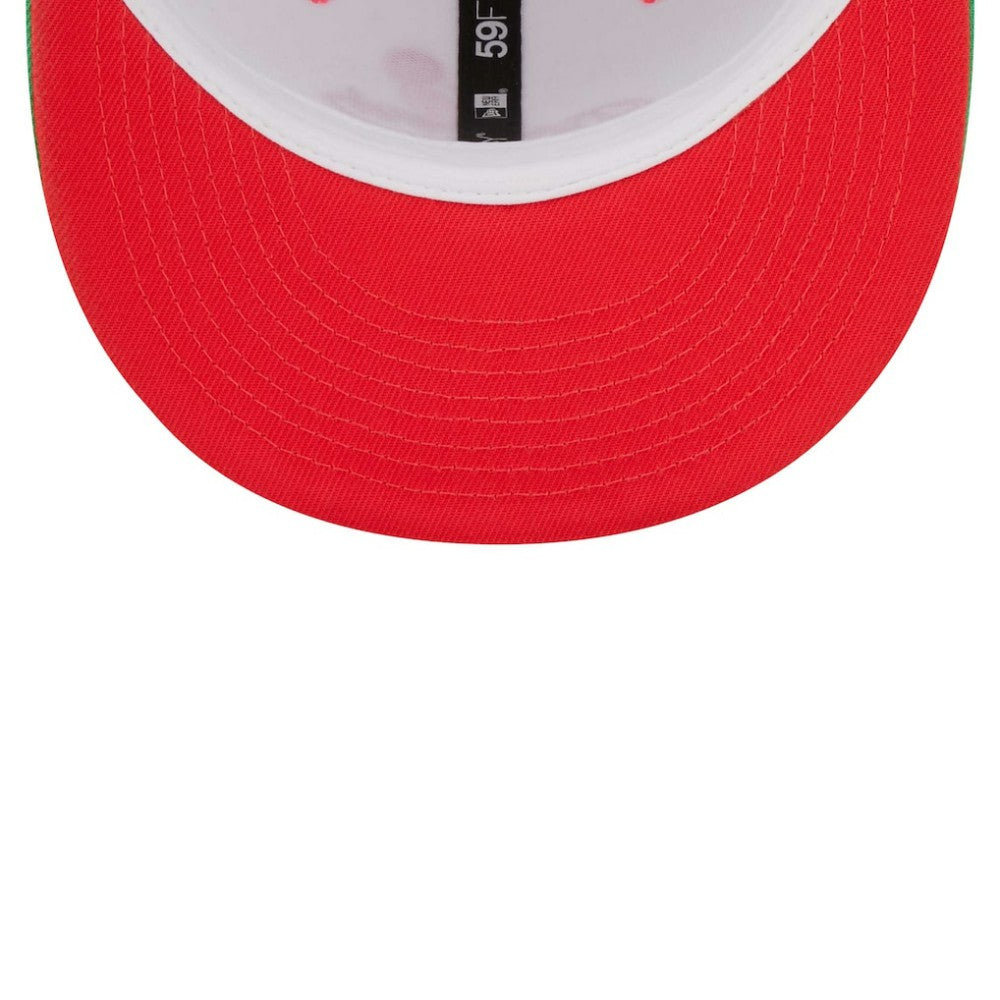 Los Angeles Dodgers New Era 50th Anniversary in Los Angeles Watermelon Lolli 59FIFTY Fitted Hat - MLB Hats