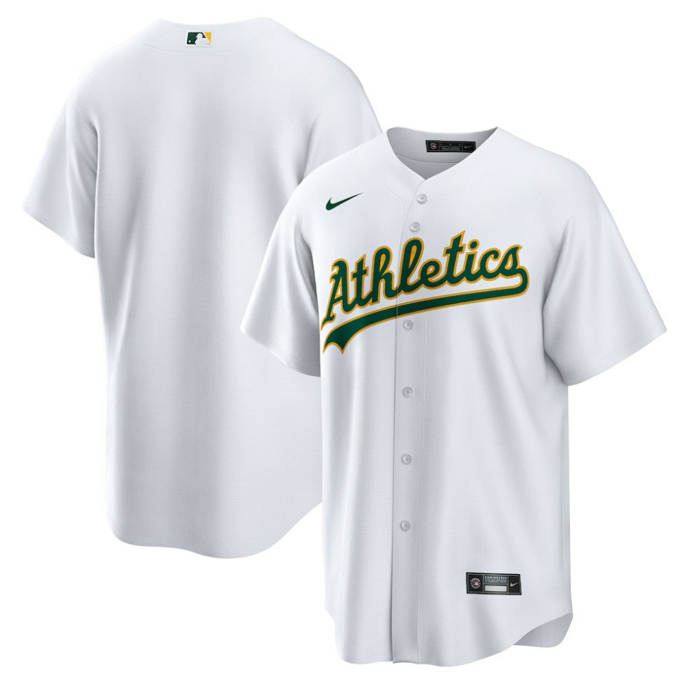 Athletics Nike Home Blank Replica Jersey - MLB Jerseys
