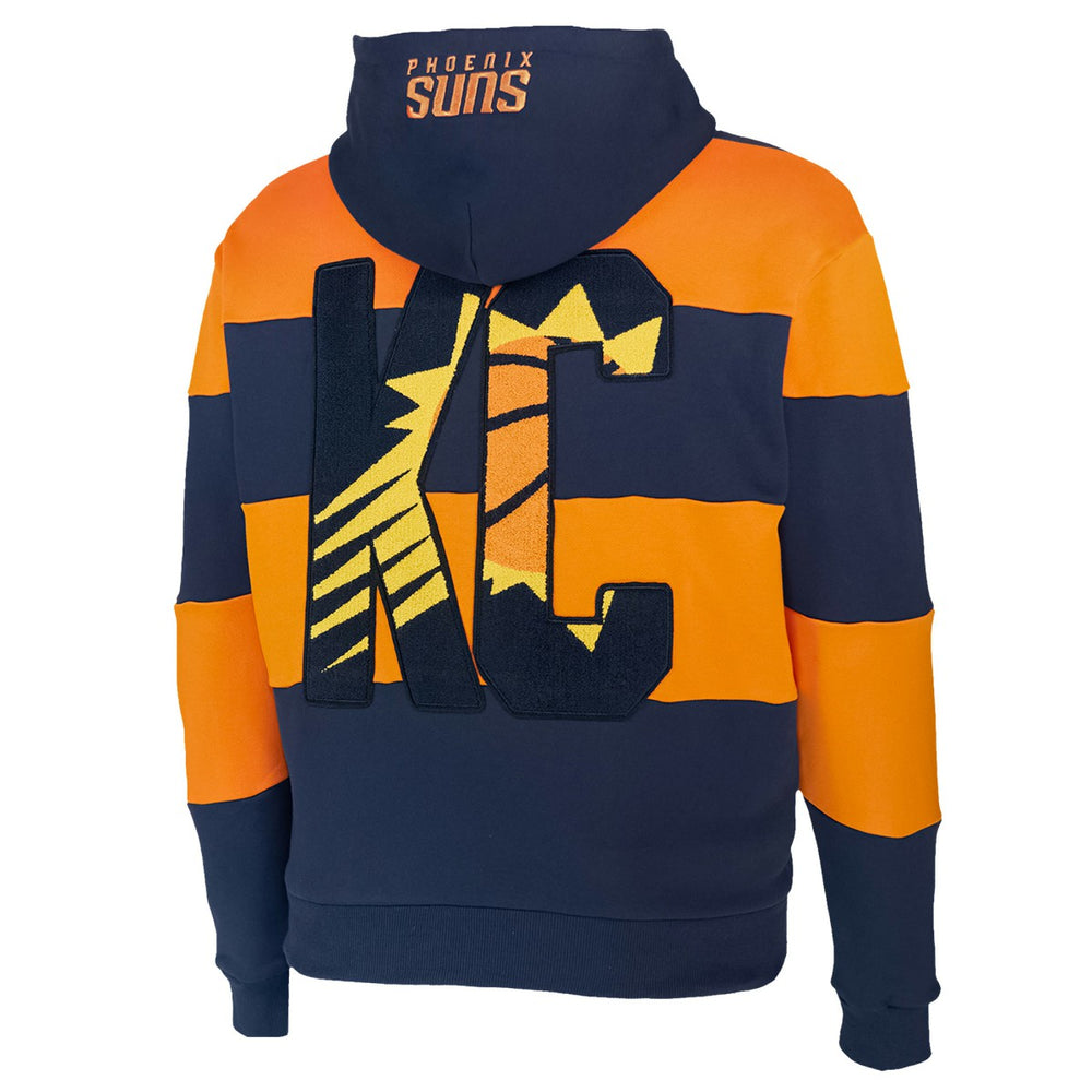 Navy/Orange Phoenix Suns NBA x Keiser Clark No Caller ID Pullover Hoodie | NBA