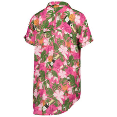 Pink Golden State Warriors Lusso Women's Finley-Frankie Party Top & Shorts Set sale | NBA