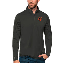 Baltimore Orioles Antigua Tribute Quarter-Zip Pullover Top - MLB Pullover