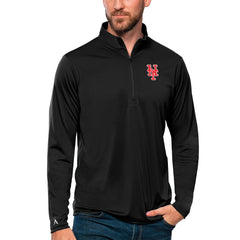 New York Mets Antigua Tribute Quarter-Zip Pullover Top - MLB Pullover