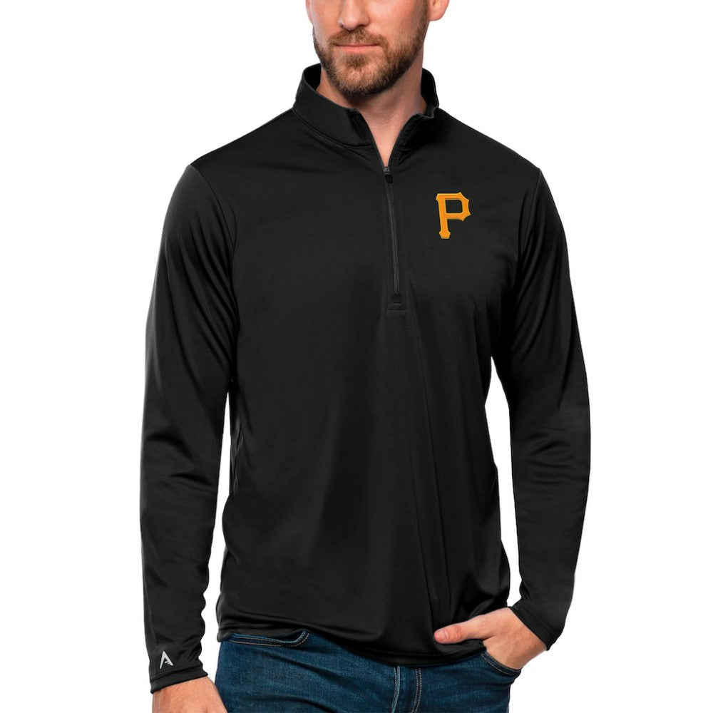 Pittsburgh Pirates Antigua Tribute Quarter-Zip Pullover Top - MLB Pullover