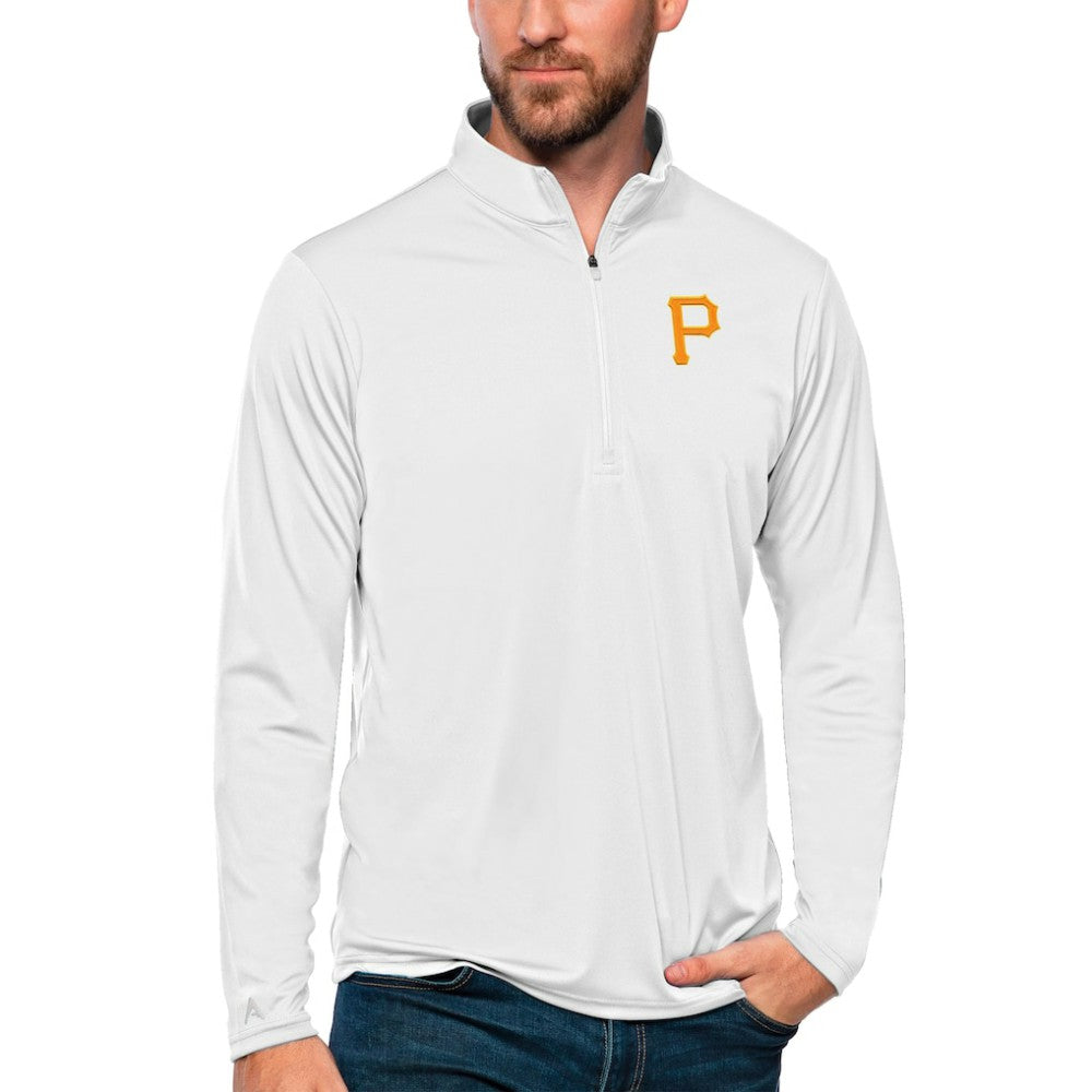 Pittsburgh Pirates Antigua Tribute Quarter-Zip Pullover Top - MLB Pullover