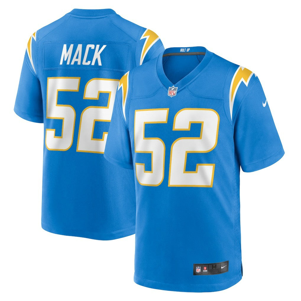 Los Angeles Chargers Khalil Mack  Game Jersey | NFL Outlet