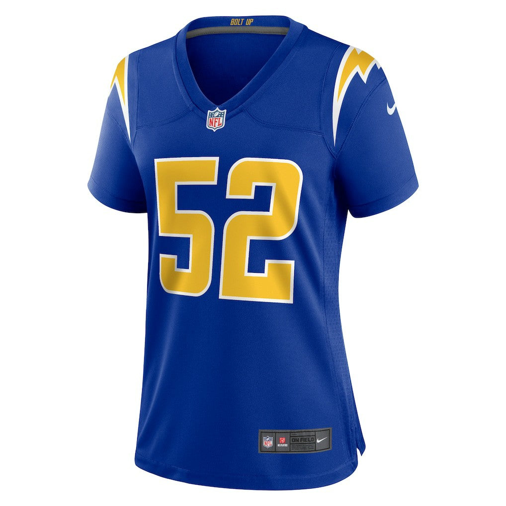Los Angeles Chargers Khalil Mack  Women's Alternate Game Jersey | NFL New