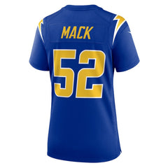 Los Angeles Chargers Khalil Mack  Women's Alternate Game Jersey | NFL New
