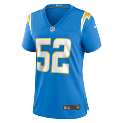Los Angeles Chargers Khalil Mack  Women's Player Jersey | NFL Discount