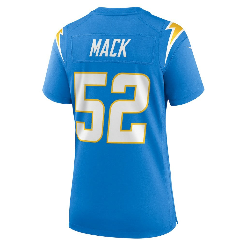 Los Angeles Chargers Khalil Mack  Women's Player Jersey | NFL Discount