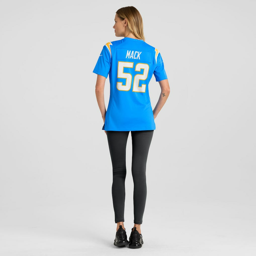 Los Angeles Chargers Khalil Mack  Women's Player Jersey | NFL Discount