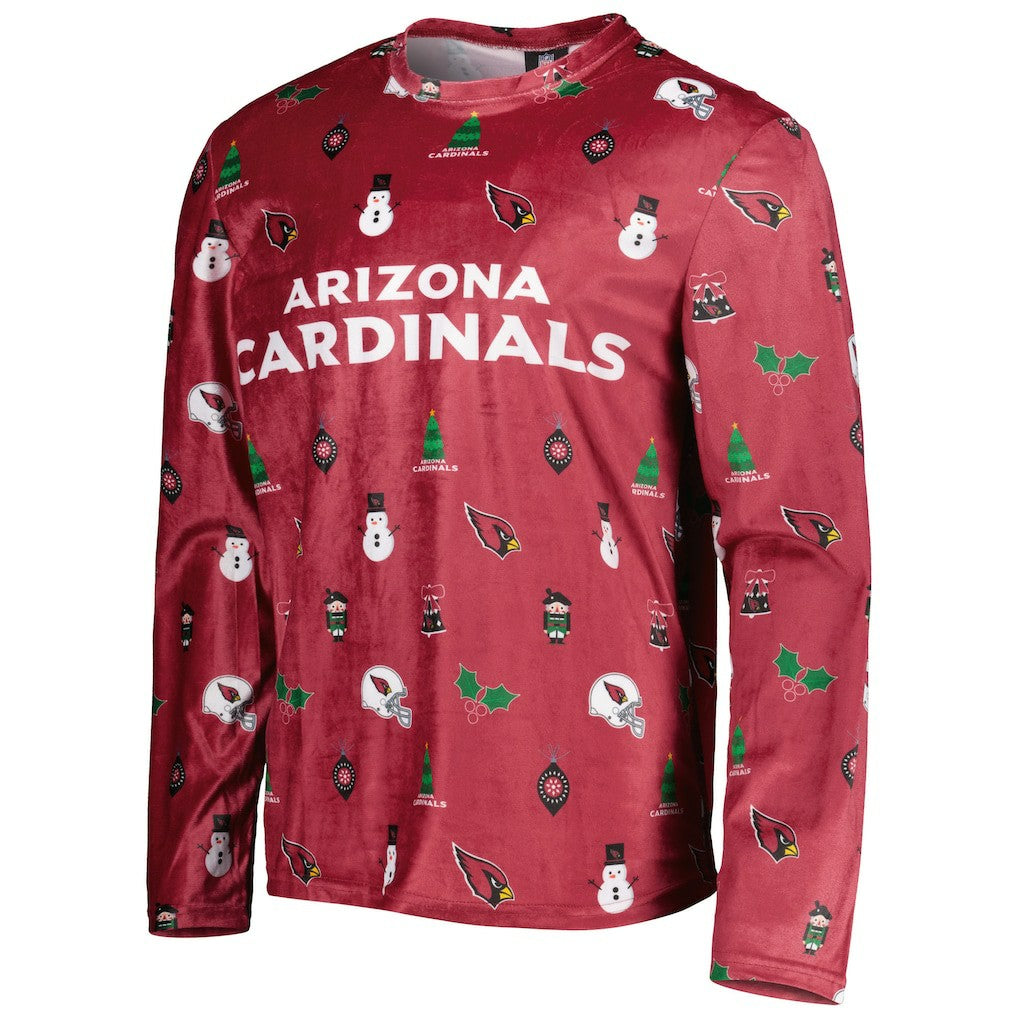 Arizona Cardinals FOCO Holiday Repeat Long Sleeve T-Shirt | NFL Outlet