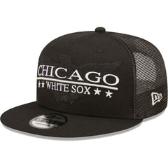 Chicago White Sox New Era Patriot Trucker 9FIFTY Snapback Hat - MLB Hats