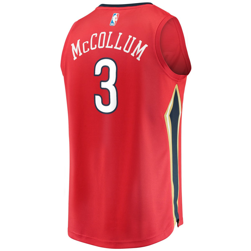 Statement Edition C.J. McCollum New Orleans Pelicans Youth Fast Break Replica Player Jersey Red | NBA