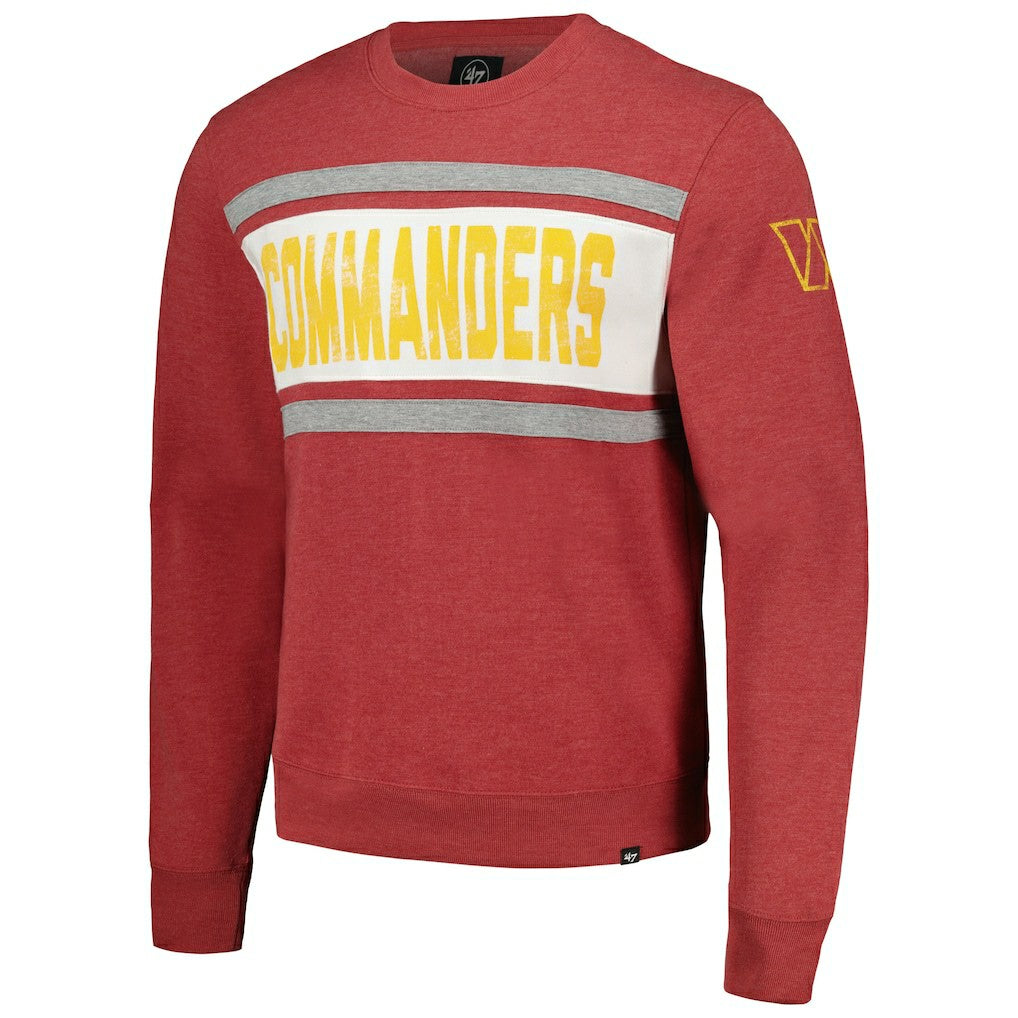 Washington Commanders '47 Bypass Tribeca Pullover Sweatshirt | NFL US