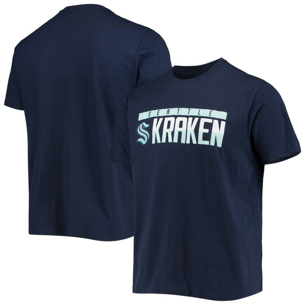 Seattle Kraken Levelwear Richmond Wordmark T-Shirt -  NHL T-shirts