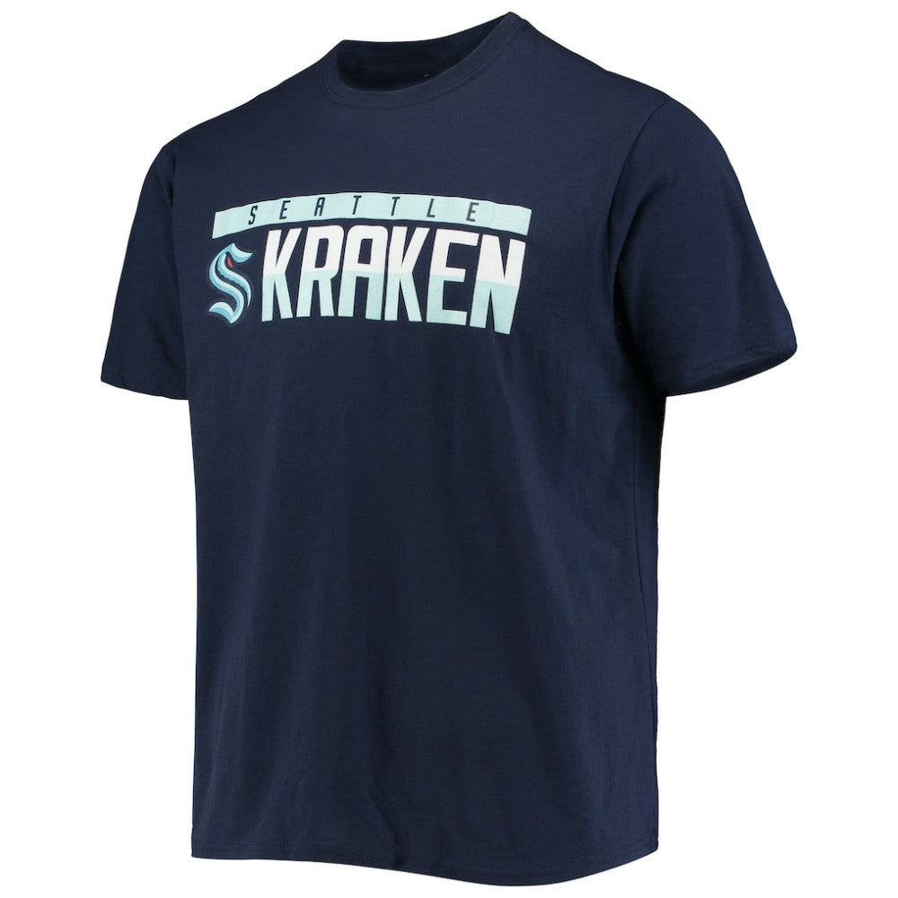 Seattle Kraken Levelwear Richmond Wordmark T-Shirt -  NHL T-shirts