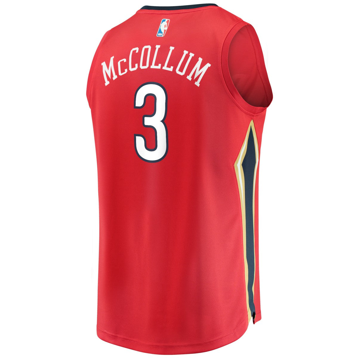 Red C.J. McCollum New Orleans Pelicans Fast Break Replica Player Jersey | NBA