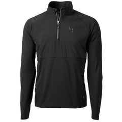 Colorado Rockies Cutter & Buck Adapt Eco Knit Hybrid Recycled Quarter-Zip Pullover Jacket - MLB Jackets