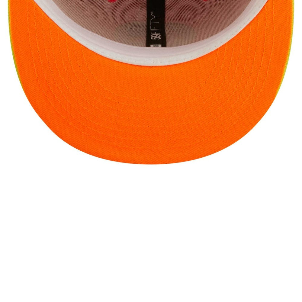 Boston Red Sox New Era   Lava Highlighter Combo 59FIFTY Fitted Hat - MLB Hats