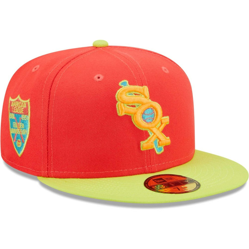 Chicago White Sox New Era   Lava Highlighter Combo 59FIFTY Fitted Hat - MLB Hats