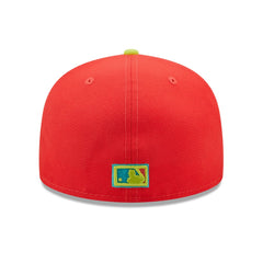 Los Angeles Dodgers New Era 1978 World Series  Lava Highlighter Combo 59FIFTY Fitted Hat - MLB Hats