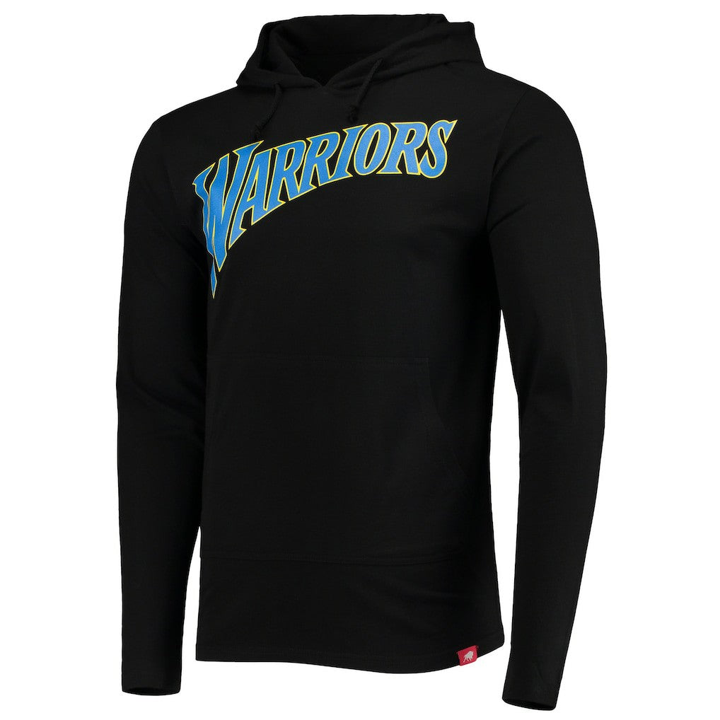 Black Golden State Warriors Sportiqe Rowan Tri-Blend Pullover Hoodie sale | NBA