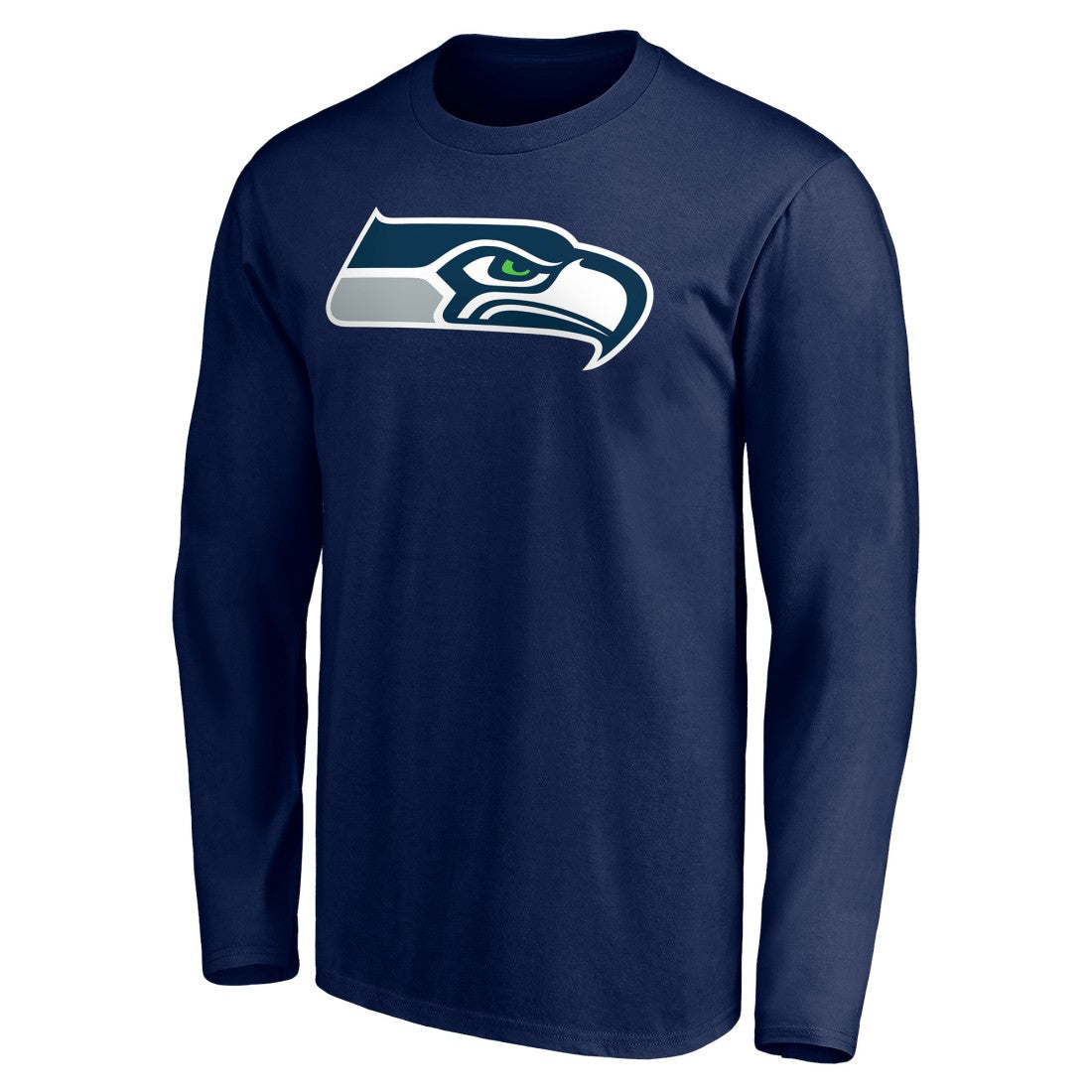 Seattle Seahawks Team Authentic Personalized Name & Number Long Sleeve T-Shirt | NFL Sale
