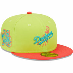 Los Angeles Dodgers New Era Cyber Highlighter 59FIFTY Fitted Hat - MLB Hats