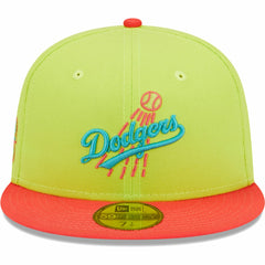 Los Angeles Dodgers New Era Cyber Highlighter 59FIFTY Fitted Hat - MLB Hats