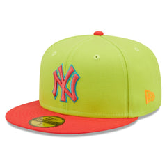 New York Yankees New Era Cyber Highlighter 59FIFTY Fitted Hat - MLB Hats