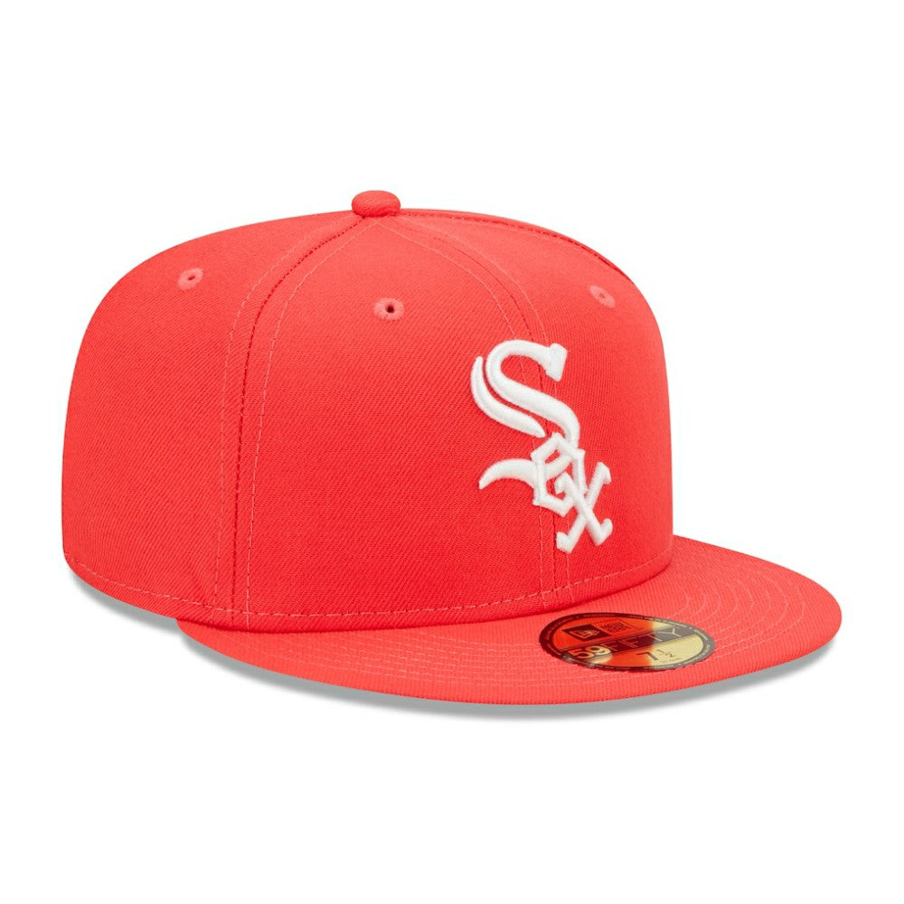 Chicago White Sox New Era Lava Highlighter Logo 59FIFTY Fitted Hat - MLB Hats