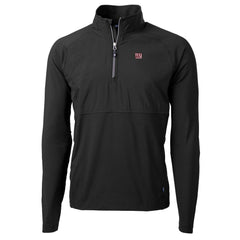 New York Giants Cutter & Buck Adapt Eco Knit Hybrid Recycled Quarter-Zip Raglan Jacket | NFL US