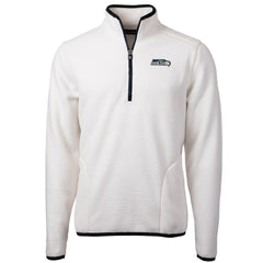 Seattle Seahawks Cutter & Buck Cascade Eco Sherpa Fleece Quarter-Zip Pullover Jacket | NFL Near me
