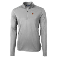 Cincinnati Bengals Cutter & Buck Big & Tall Virtue Eco Pique Quarter-Zip Pullover Jacket | NFL Near me